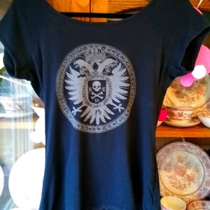 Vintage Lip Service scoop back shirt